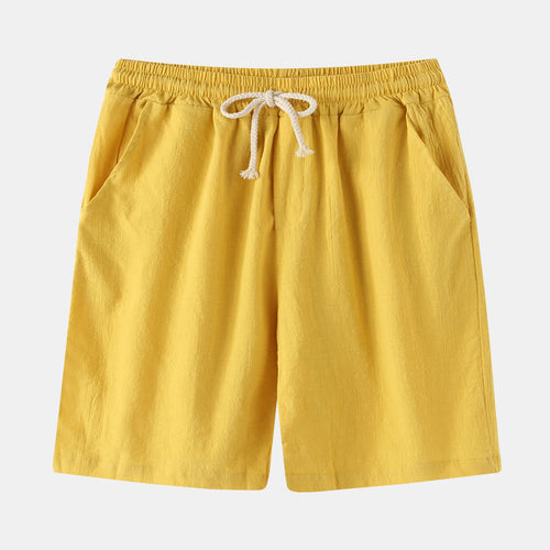 Herren Stoffshorts mit elastischem Bund und seitlichen Taschen Echoarchiv