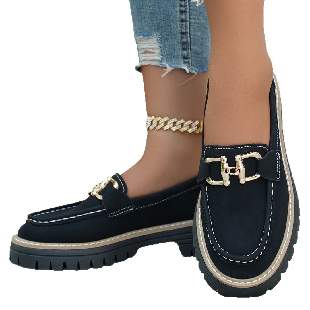 Damen Chunky‑Loafer mit profilierter Lug‑Sohle und Ziergebiss Echo Archiv