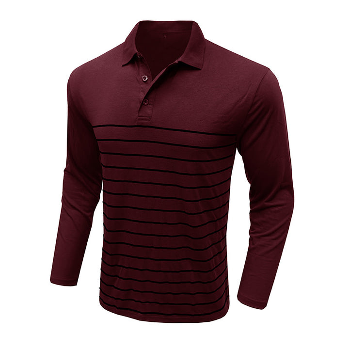 Herren Langarm Poloshirt Echoarchiv