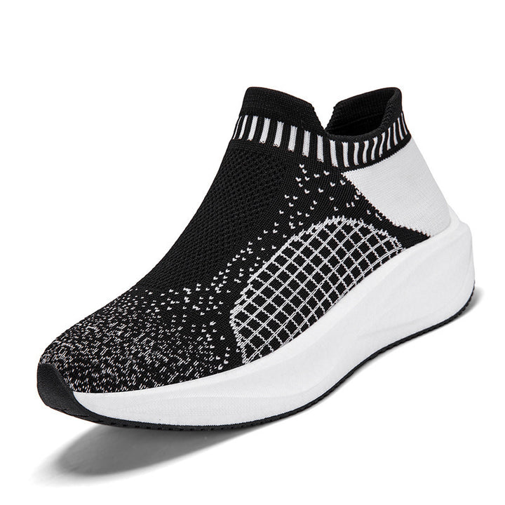 Unisex Strick-Sockensneaker mit gedämpfter Plateausohle Echoarchiv