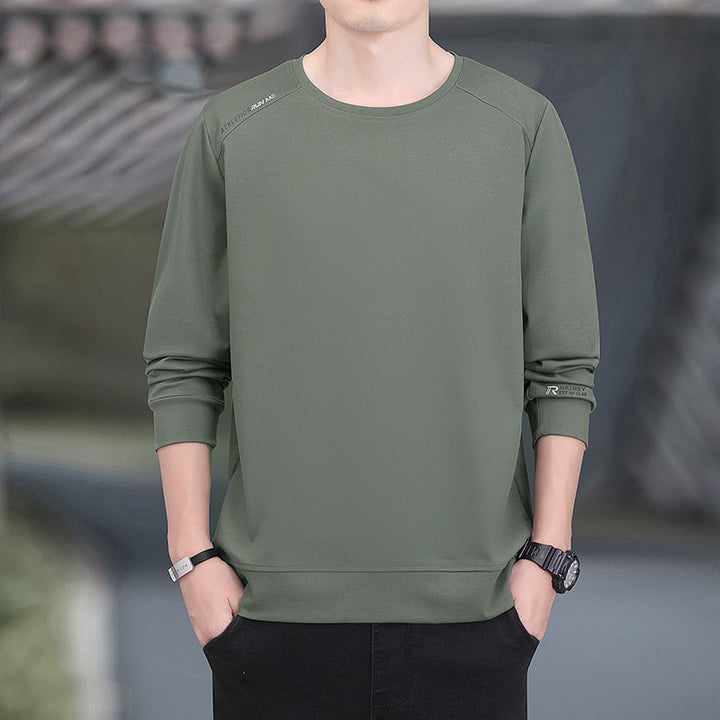 Herren Performance-Sweatshirt mit wärmender Innenlage und minimalistischer Rundhalsausschnitt Echo Archiv