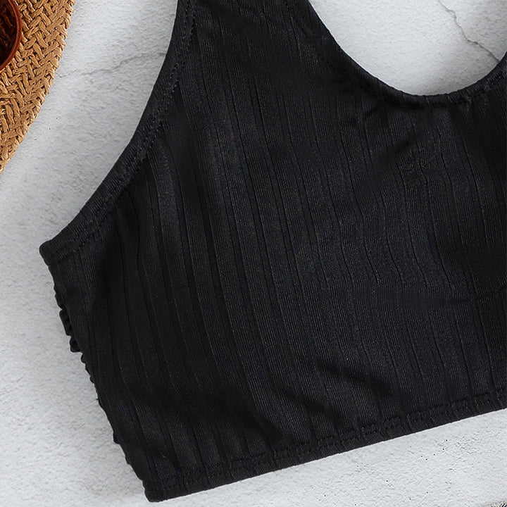 Damen Hochwertiger Sport-BH mit strukturiertem Material Echo Archiv