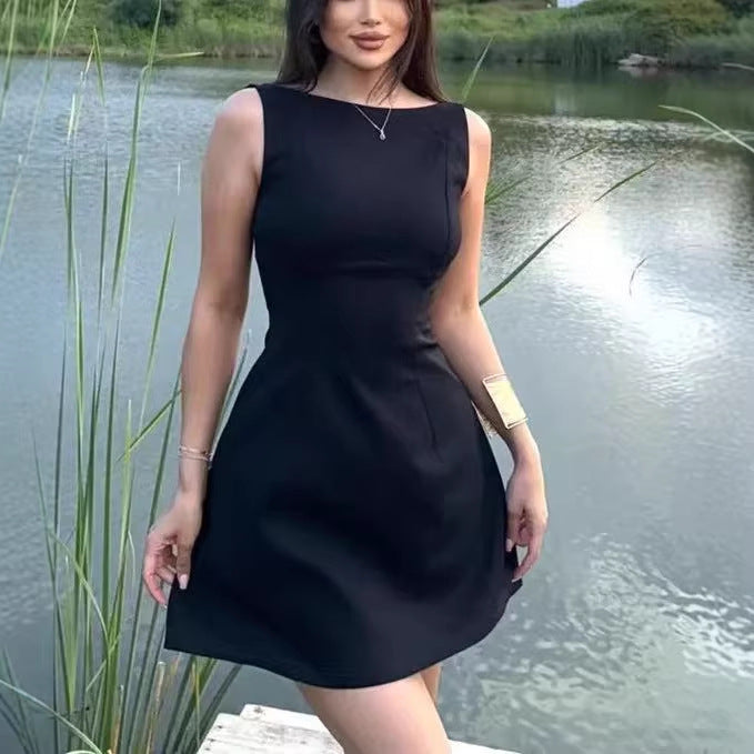 Damen Sommerkleid mit elegantem Schnitt Echo Archiv