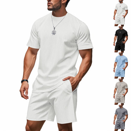 Herren stylishes Freizeit-Set aus atmungsaktivem Material Echoarchiv