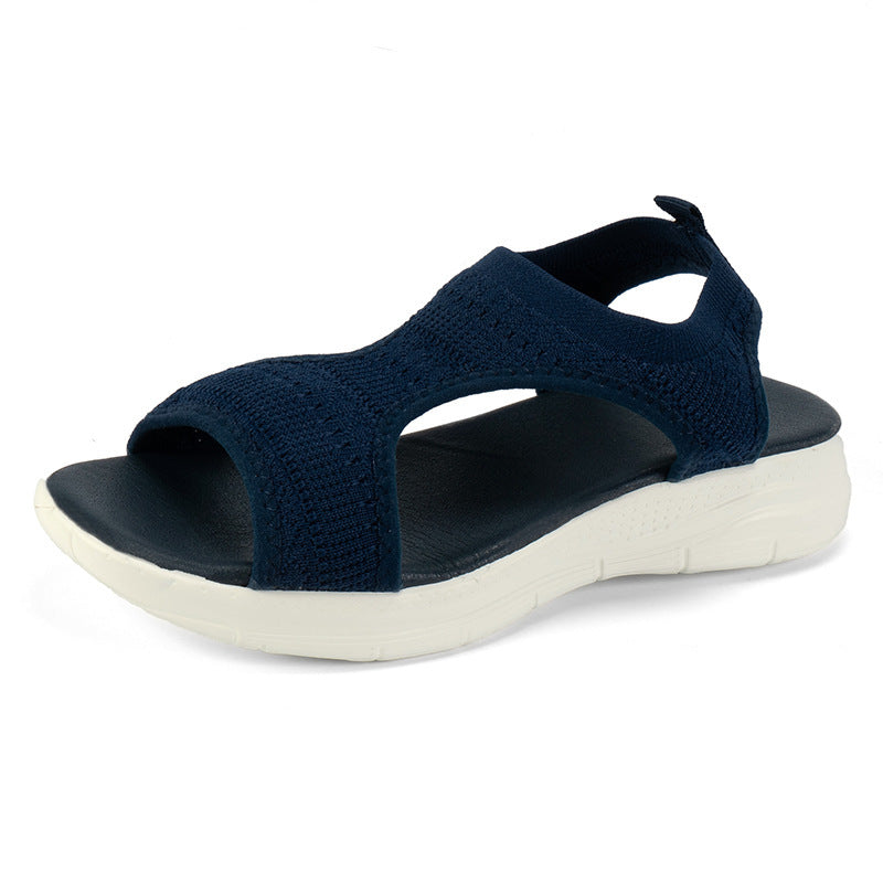 Damen Sportliche Strick-Sandalen mit atmungsaktivem Obermaterial und dämpfender Laufsohle – Sorelia