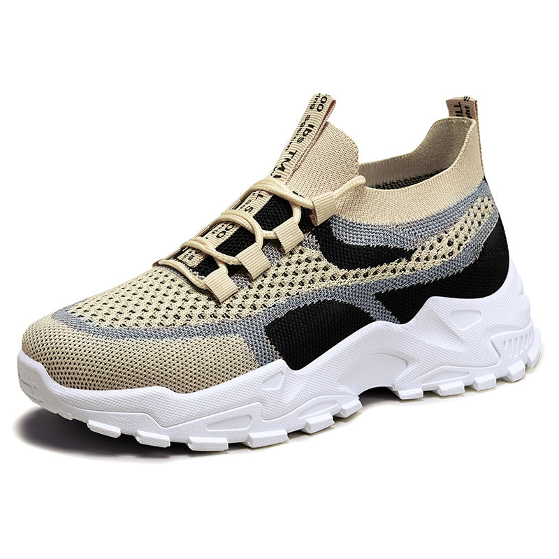 Herren nan gestrickter Sockensneaker mit elastischem Schlupfdesign und profiliertem Trail-Plateau Echo Archiv