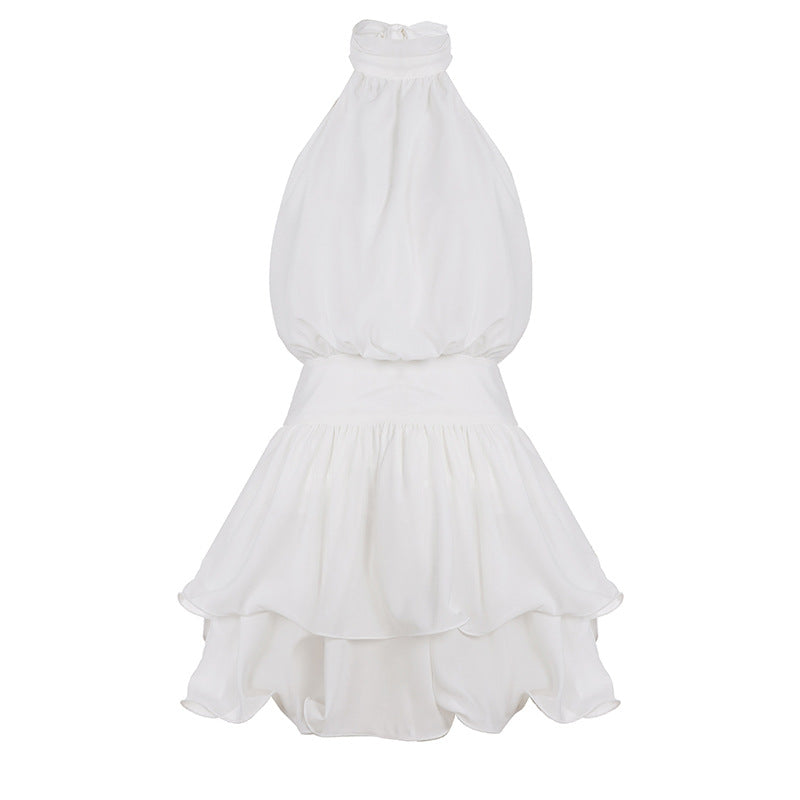 Damen luftiges Wickelkleid mit voluminösem Rock Echo Archiv