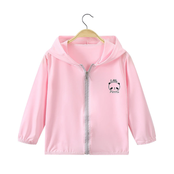 Unisex nan leichte Kapuzenjacke mit durchgehendem Reißverschluss und niedlichem Panda-Print  Echo Archiv