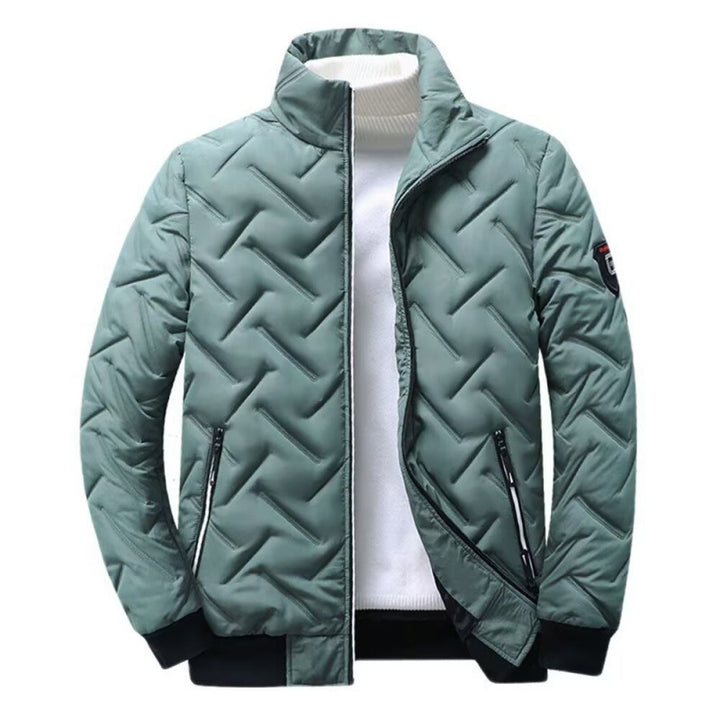 Herren Winter gepolsterte Jacke mit hohem Kragen Echo Archiv