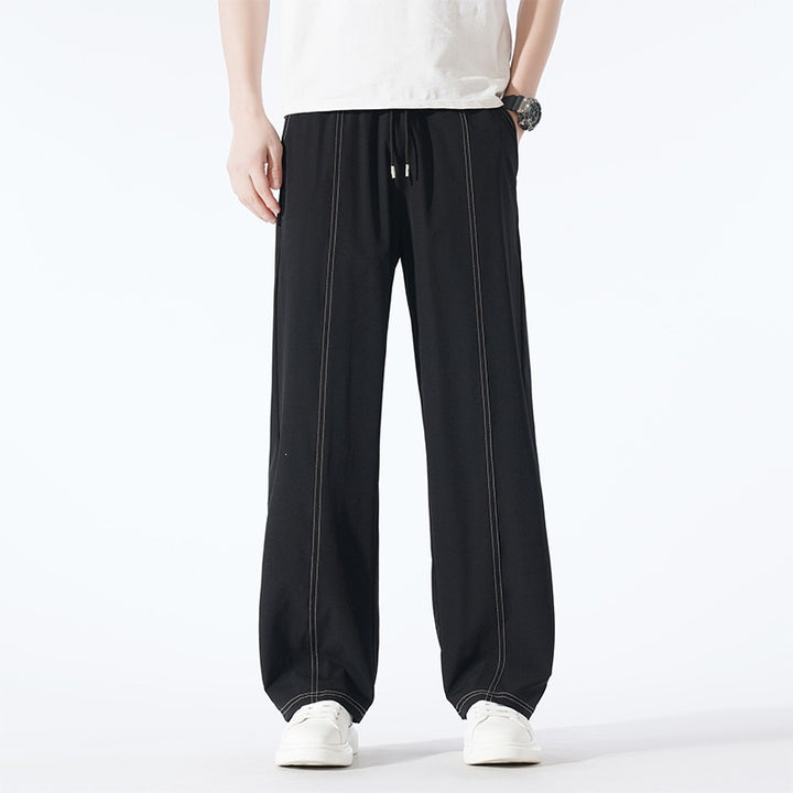 Herren Bequeme Relaxed Fit Freizeithose Echo Archiv