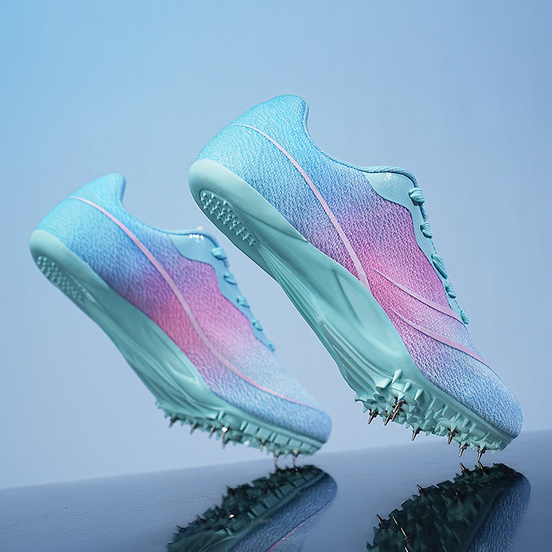 Damen Hochgeschwindigkeits-Leichtathletik-Schuhe mit optimiertem Grip Echoarchiv