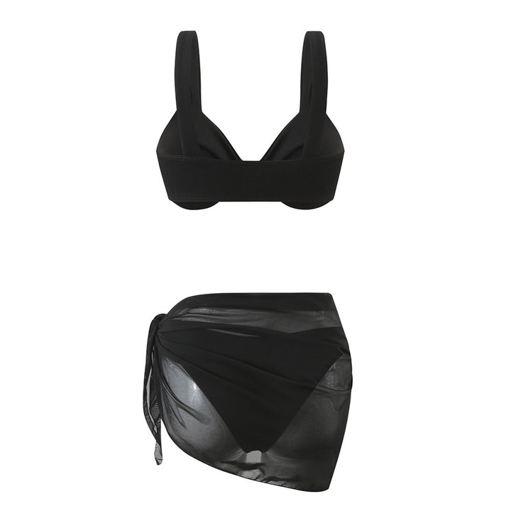 Damen Bikini-Set mit elegantem Wickelrock Echo Archiv