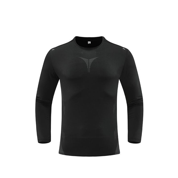 Herren Atmungsaktives Langarm-Trainingst-Shirt Echoarchiv