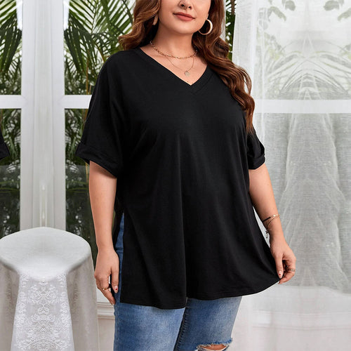 Damen V-Ausschnitt T-Shirt Echo Archiv