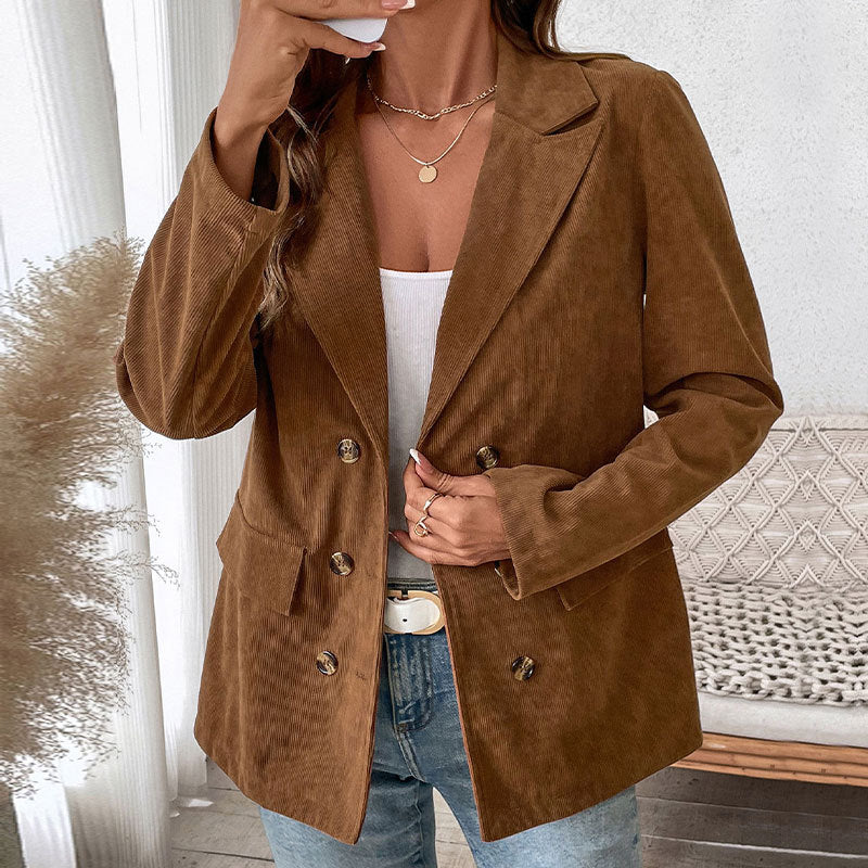 Damen Eleganter Cordblazer Echo Archiv