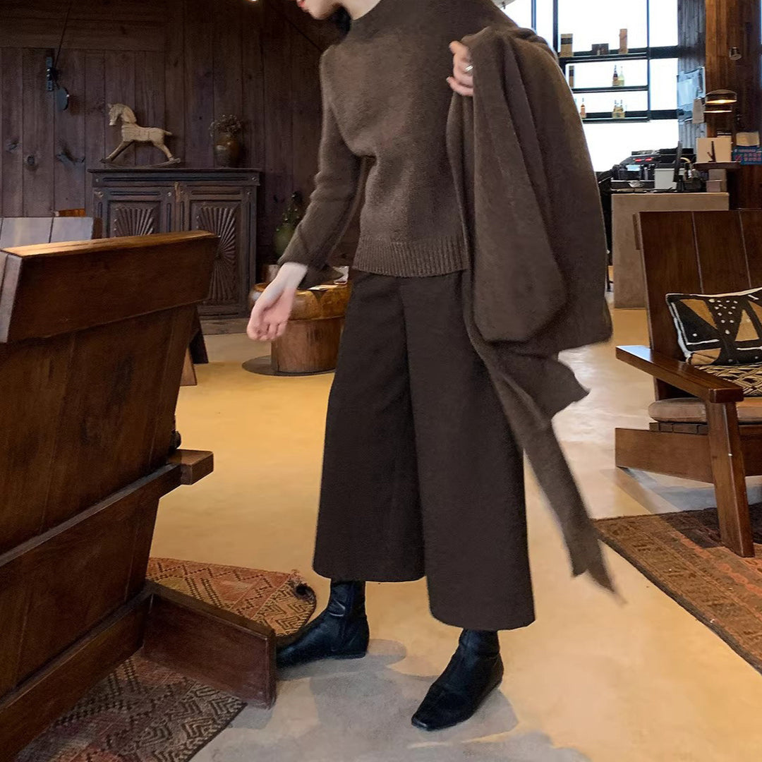 Damen Lässige, weite Strickjacke Echoarchiv
