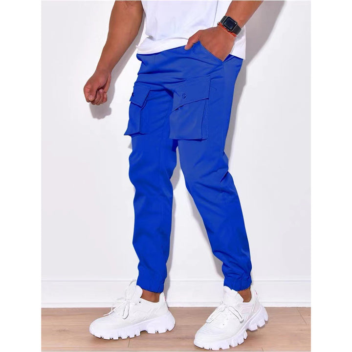 Herren Cargo-Hose mit vielen Taschen und elastischem Abschluss Echoarchiv