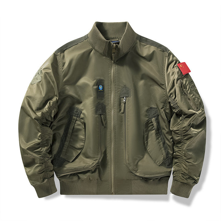 Herren multifunktionale technische Bomberjacke Echoarchiv