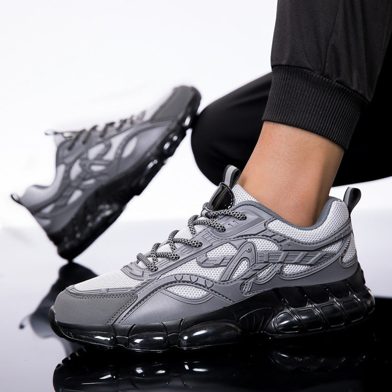 Herren Sportlicher Chunky-Sneaker mit glänzenden Overlays und gedämpfter Luftkissen-Sohle – Norré