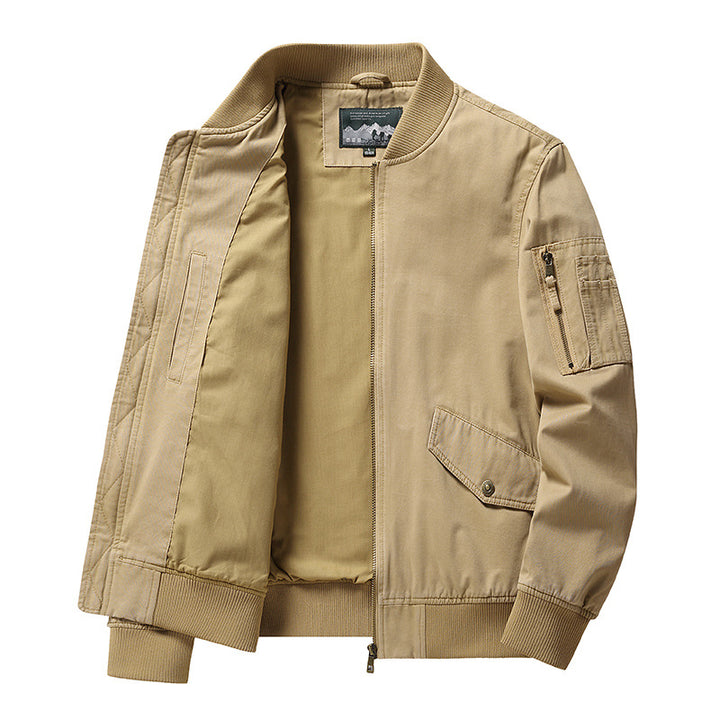 Herren Stilvolle Bomberjacke Echo Archiv