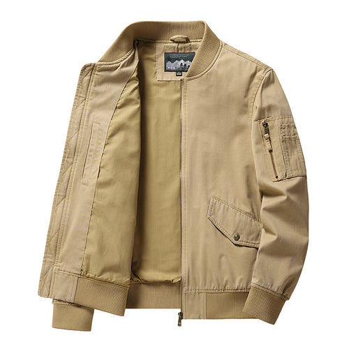 Herren Stilvolle Bomberjacke Echo Archiv