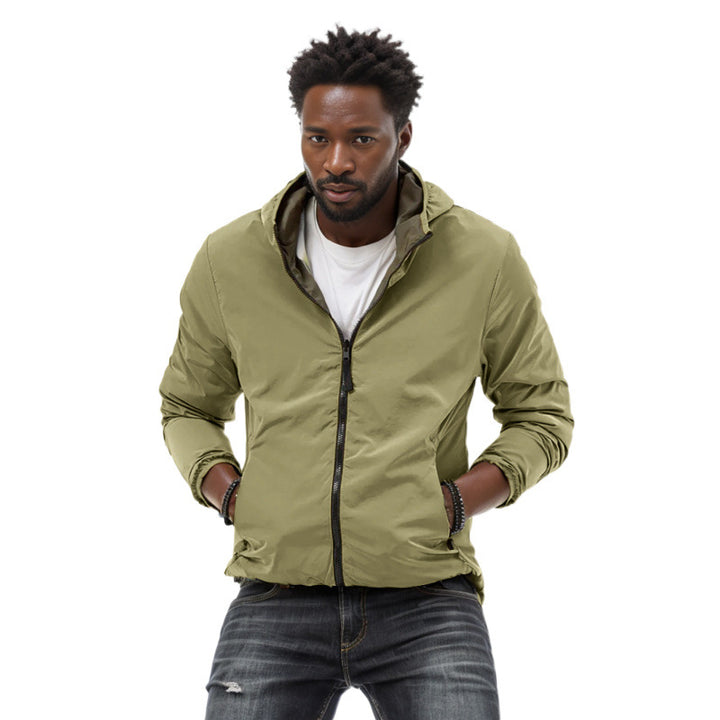 Herren leichte und winddichte Jacke Echoarchiv