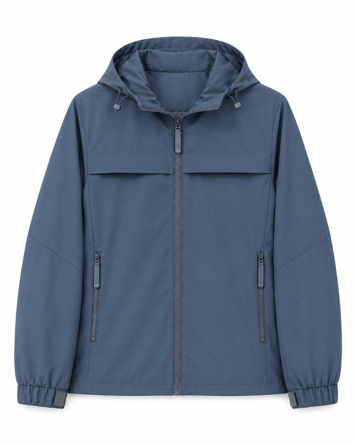 Herren Leichte Übergangsjacke mit verstellbarer Kapuze Echo Archiv