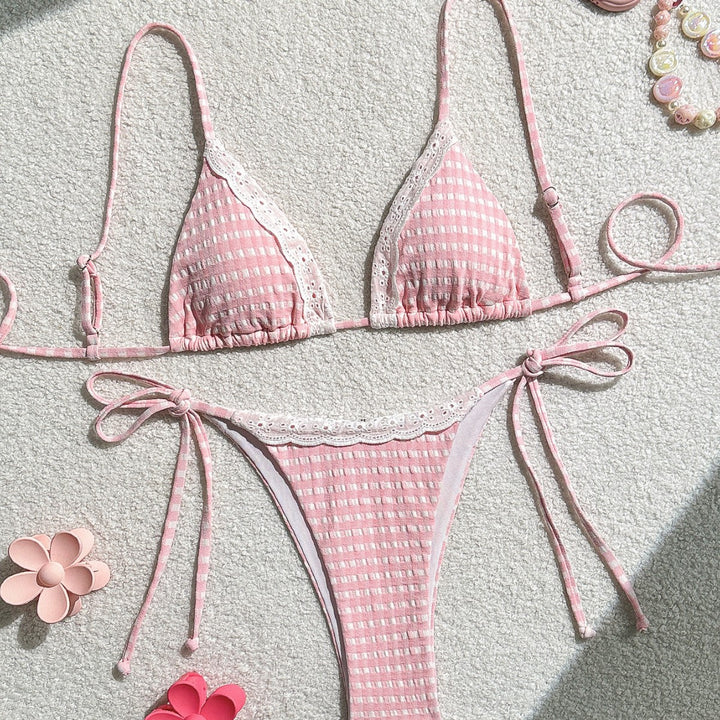 Damen Triangel-Bikini mit verspielt elegantem Design Echo Archiv