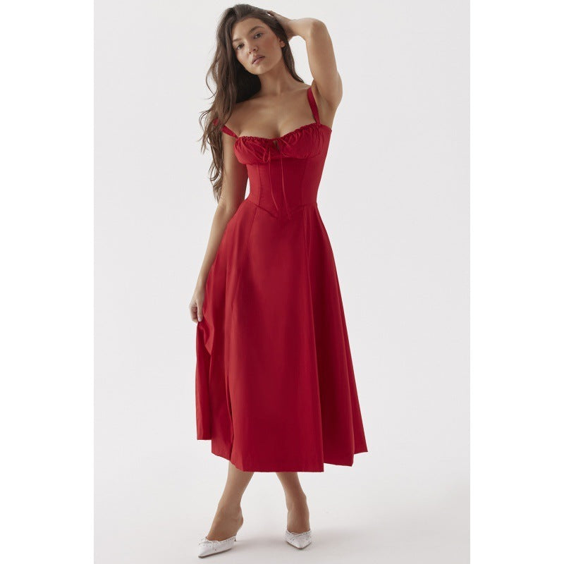 Damen Maxikleid mit floralem Design und elegantem Schlitz Echo Archiv