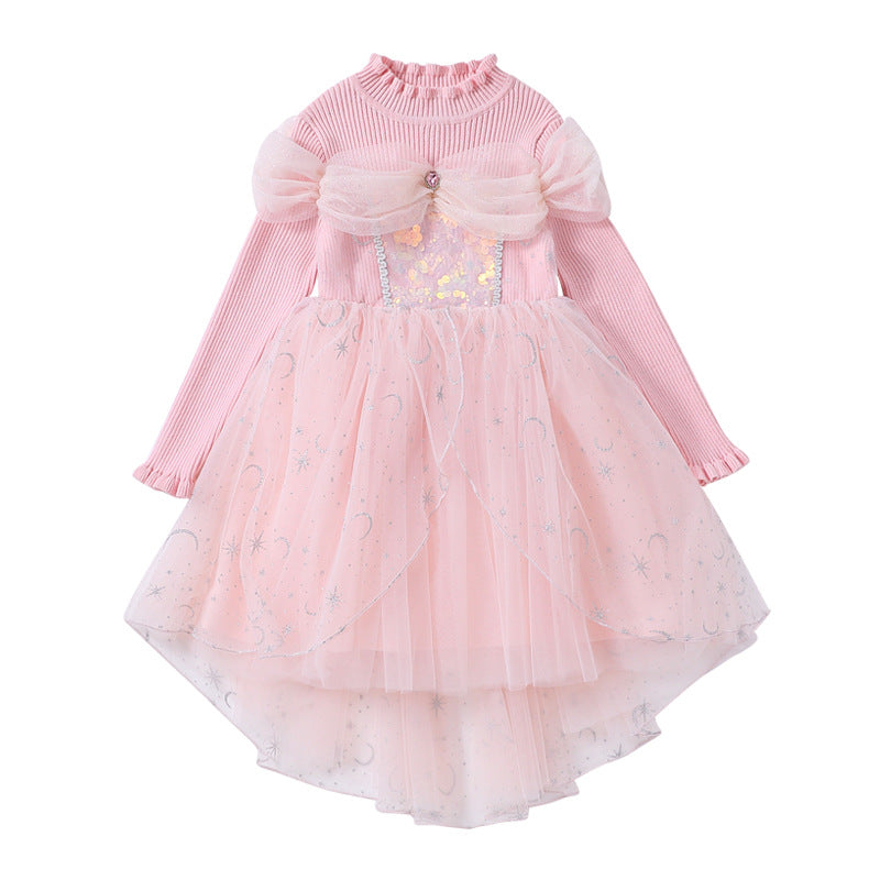 Mädchen Prinzessinnenkleid mit Tüllrock und funkelnden Details Echo Archiv