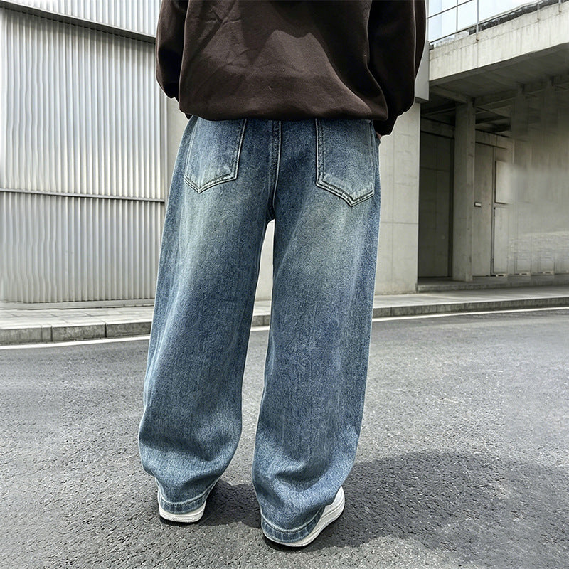 Unisex weite Jeans mit modernem Schnitt Echo Archiv