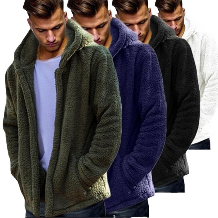 Herren Kuschelige Fleecejacke Echoarchiv