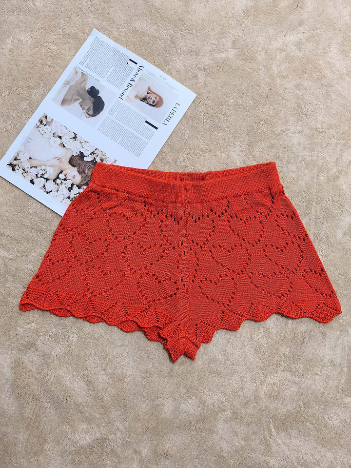 Damen Häkelstrandshorts Echo Archiv
