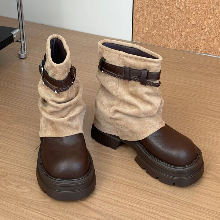 Damen Modische und Bequeme Stiefeletten Echo Archiv