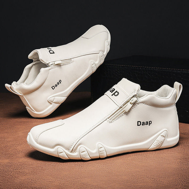 Damen Modische Sneaker mit seitlichem Reißverschluss und ergonomischer Sohle Echo Archiv