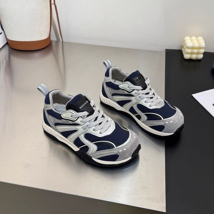 Damen Sportive Retro-Chunky-Sneaker mit atmungsaktivem Mesh und robuster Profilsohle Echo Archiv