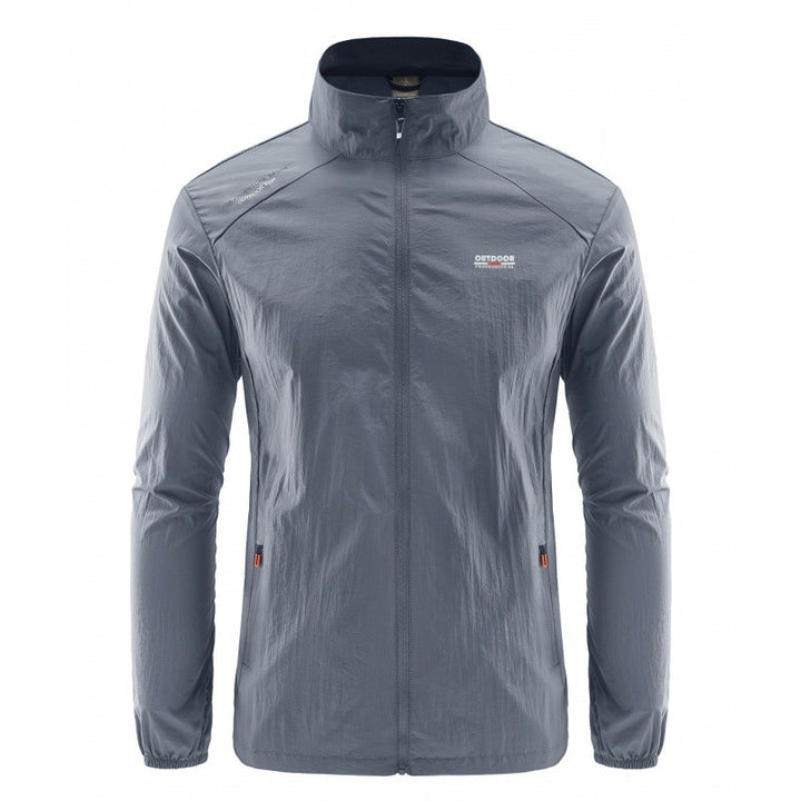 Herren Leichte Outdoor-Jacke mit hohem Kragen Echo Archiv