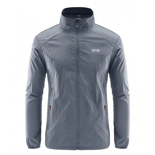 Herren Leichte Outdoor-Jacke mit hohem Kragen Echo Archiv