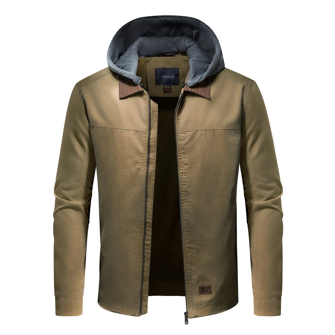 Herren Utility-Jacke mit abnehmbarem Hoodie Echoarchiv