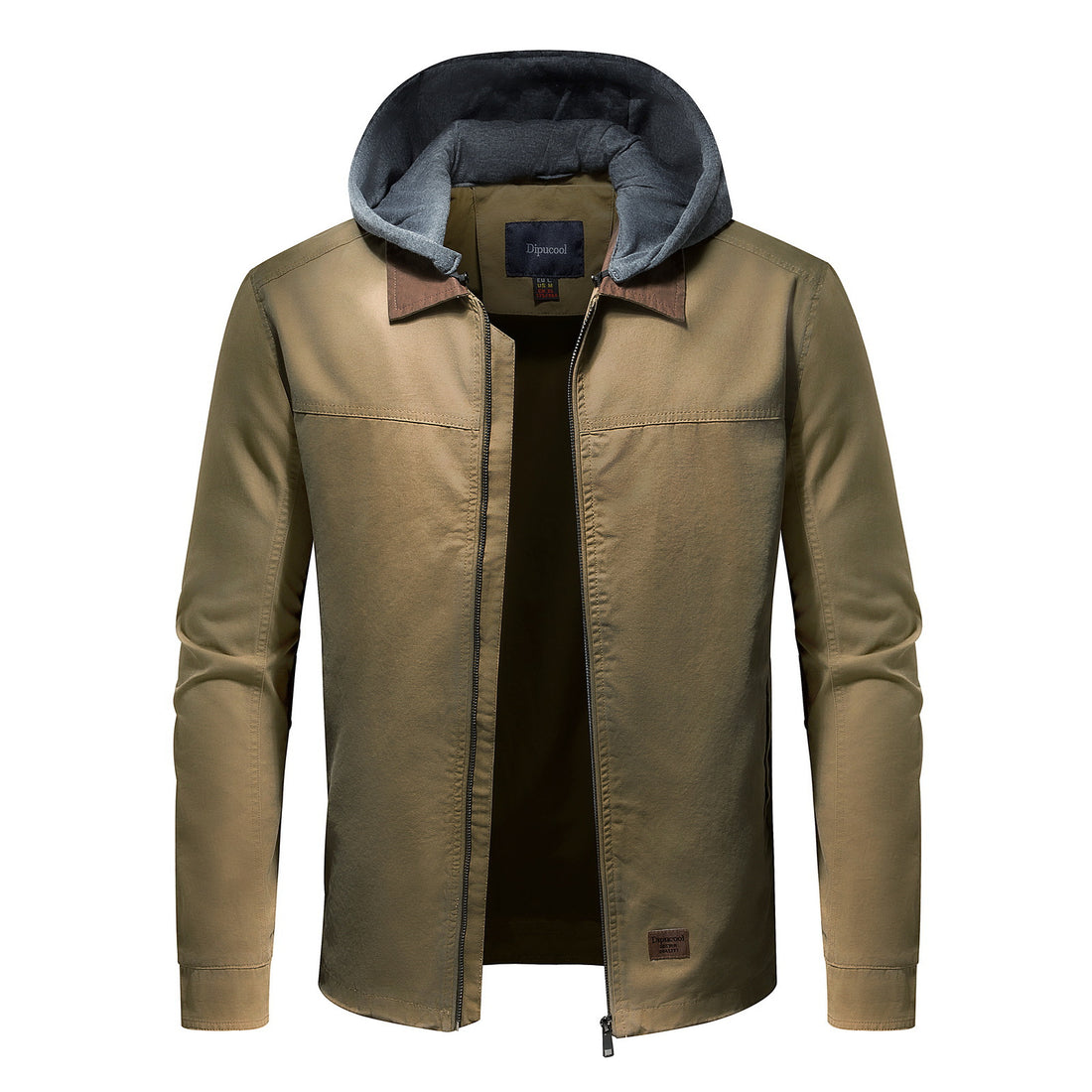 Herren Utility-Jacke mit abnehmbarem Hoodie – Taviero