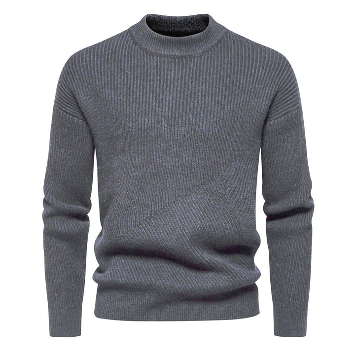 Herren Feinstrickpullover mit modernem Rippenmuster und hochwertiger Verarbeitung Echoarchiv