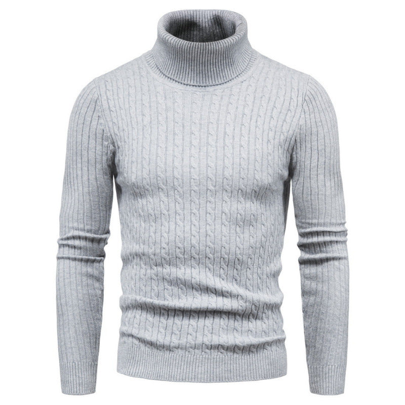 Herren Rollkragenpullover aus hochwertigem Strick Echoarchiv