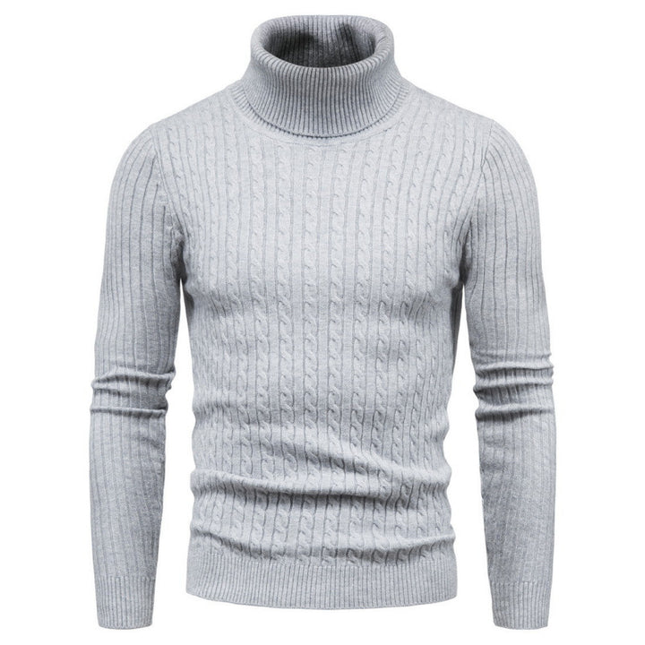 Herren Rollkragenpullover aus hochwertigem Strick Echoarchiv
