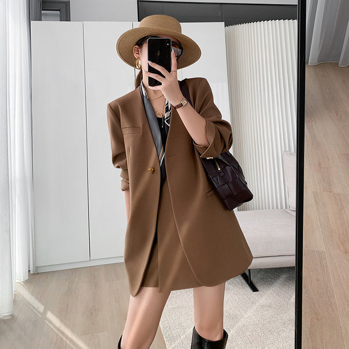 Damen Eleganter Blazer mit Rock Echoarchiv