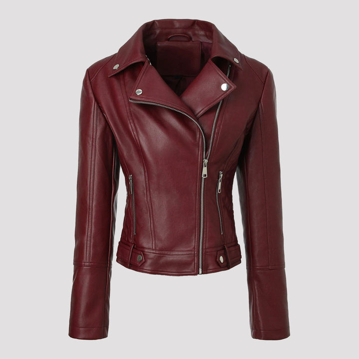 Damen Klassische Bikerjacke Echo Archiv
