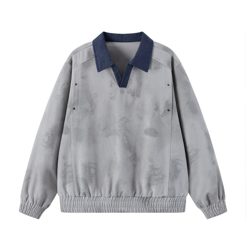 Damen Sportlicher Pullover mit Stehkragen Echo Archiv