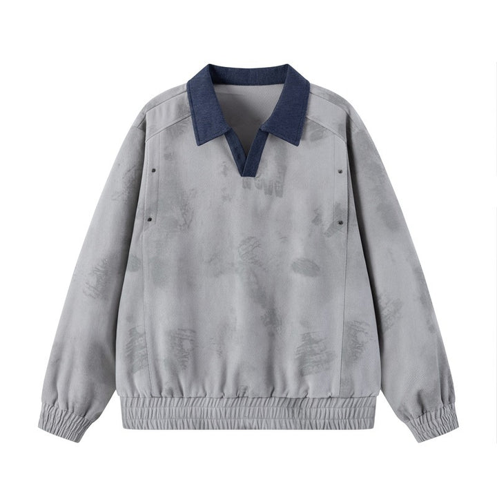 Damen Sportlicher Pullover mit Stehkragen Echo Archiv