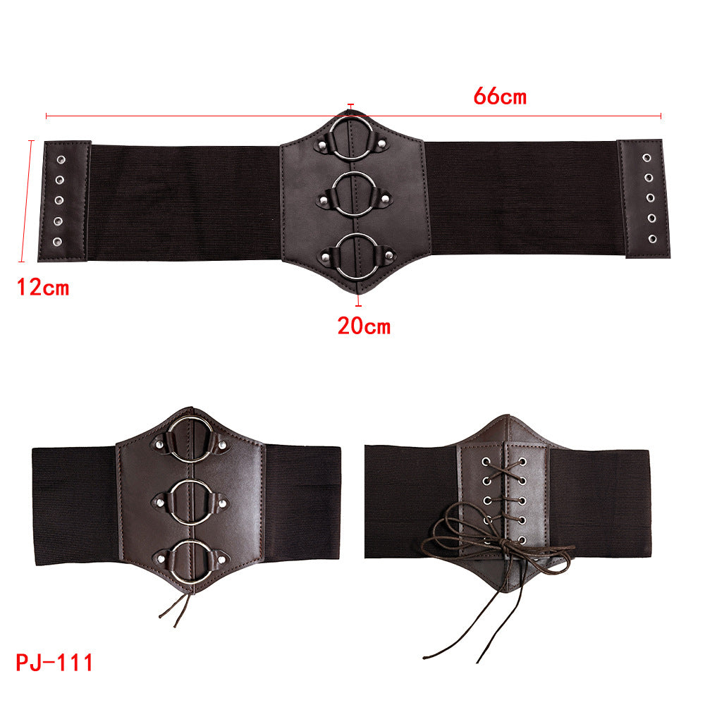Damen Rock mit asymmetrischen fransigen Details und eleganter Spitzenborte – Rosévia