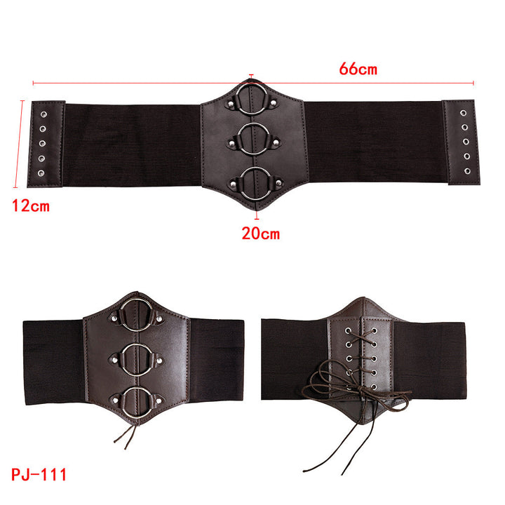 Damen Rock mit asymmetrischen fransigen Details und eleganter Spitzenborte – Rosévia