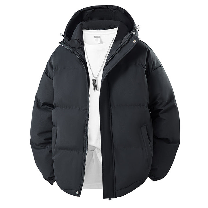 Herren Wattierte Kapuzenjacke mit Thermofutter und gesteppter Isolierung Echo Archiv